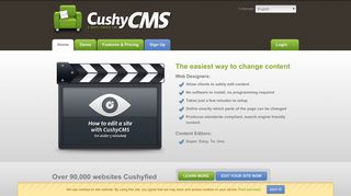Free and simple CMS » CushyCMS