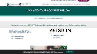 Login to Your Accounts Below - CUSO Financial Services