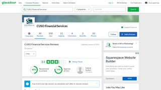 CUSO Financial Services Reviews | Glassdoor