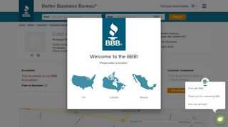CUSO Home Lending | Better Business Bureau® Profile