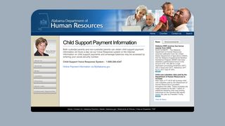 Alabama Department of Human Resources - Payment Information