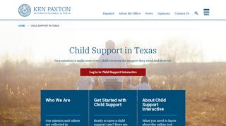 Child Support in Texas | Office of the Attorney General