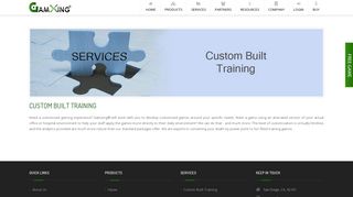 Custom Built Training | Gamxing