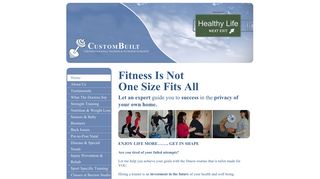 Custom Built Personal Training - Individualized Programs for ...