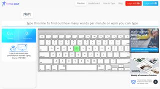 Typing Bolt | Your AI Powered Personal Typing Tutor