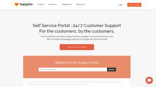 Self Service Portal | Customer Self Service Software - HappyFox