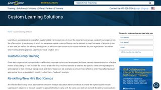 Custom Learning Solutions - LearnQuest