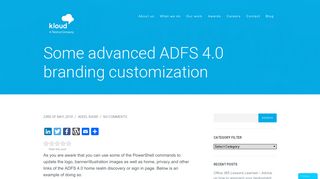 Some advanced ADFS 4.0 branding customization - Kloud Blog