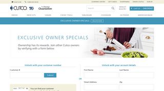 Unlock exclusive specials for Cutco Owners