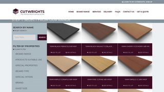 Cutwrights - Choose your boards