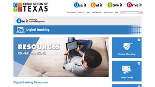 Digital Banking Resources | Credit Union of Texas
