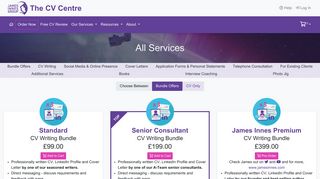 Our Professional Services - The CV Centre