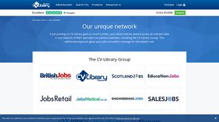Our Partner Network - CV-Library