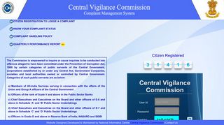 CVC Portal - Central Vigilance Commission