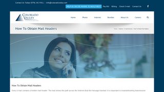 How To Obtain Mail Headers | Colorado Valley