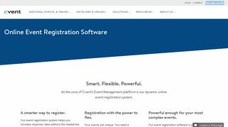 Online Event Registration Software | Event Management | Cvent