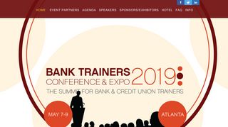 Bank Trainers Conference - Home Page | Online Registration by Cvent