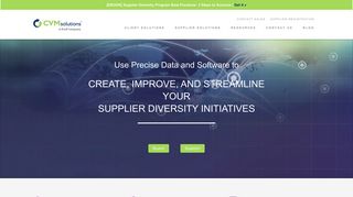 CVM Solutions | Supplier Diversity Data & Management Solutions