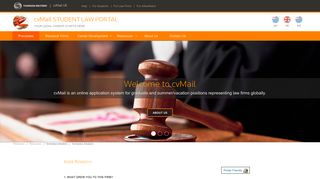 cvMail UK - Student Law Portal