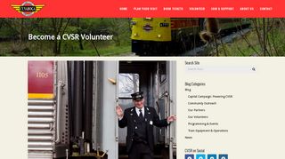 Become a CVSR Volunteer - Cuyahoga Valley Scenic Railroad