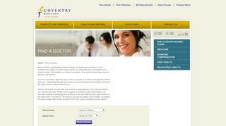 Coventry Health Care: Find a Doctor