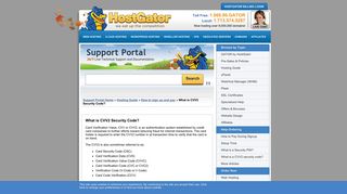 What is CVV2 Security Code? « HostGator.com Support Portal