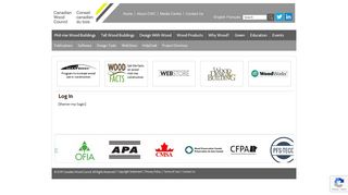 Log In - CWC - The Canadian Wood Council