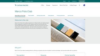 Marco Polo Club - Cathay Pacific