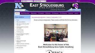 Cyber Academy / Home - East Stroudsburg Area School District