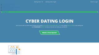 Cyber dating login | Gainesville FL | Lucrative Web Design, LLC