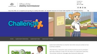 Cybersmart Detectives | Office of the eSafety Commissioner