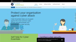 Cyber Essentials :: Homepage