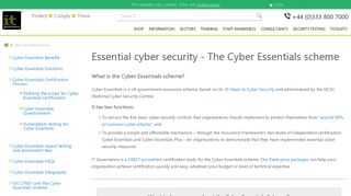 Cyber Essentials Scheme | IT Governance UK