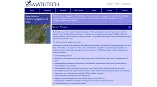 New Jersey - Children's Systems of Care | Mathtech, Inc.