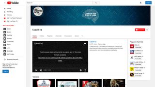 CyberFed - YouTube