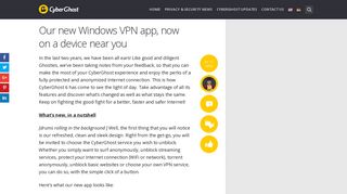 Our new Windows VPN app, now on a device near you | Cyberghost ...