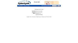 CyberLynk Web Based Java FTP Client