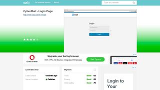 mail-corp.cyber.net.pk - CyberMail - Login Page - Mail Corp ... - Sur.ly