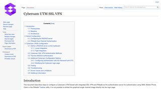 Cyberoam UTM SSL VPN - Swivel Knowledgebase