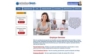WindsorKent, Inc. | Payroll | HR | Employee Benefits