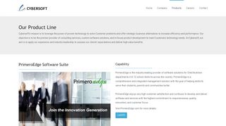 Products - Cybersoft Technologies Inc