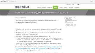 How to configure a CyberSource merchant account - Blackbaud ...
