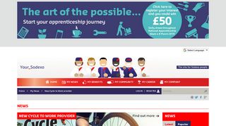 New Cycle to Work provider - Your Sodexo