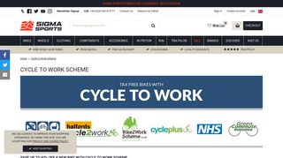 Cycle to Work Scheme | Sigma Sports