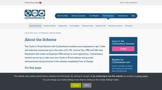 About the Scheme - Cyclescheme IE