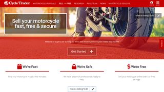 Sell Motorcycles - Motorcycle Parts - CycleTrader.com