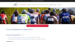 Membership — Cycling South Africa