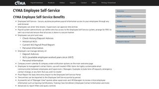Employee Self-Service Payroll Benefits | CYMA
