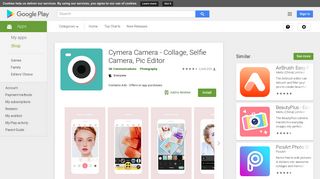 Cymera Camera - Collage, Selfie Camera, Pic Editor - Apps on ...