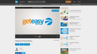 Geteasy Presentation - SlideShare
